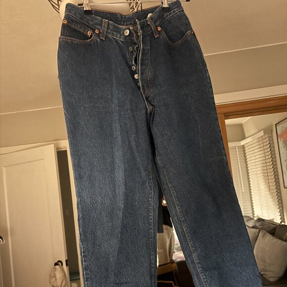 Vintage USA High Rise Levis 501 🔥 28/30 - Picture 9 of 12